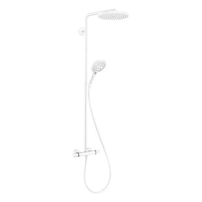 Hansgrohe Raindance Select S - Sprchový set Showerpipe s termostatem, 3 proudy, matná bílá 27633