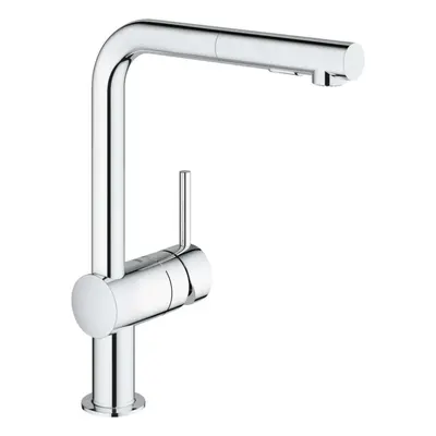 Grohe Minta - Dřezová baterie s výsuvnou sprškou, chrom 30274000