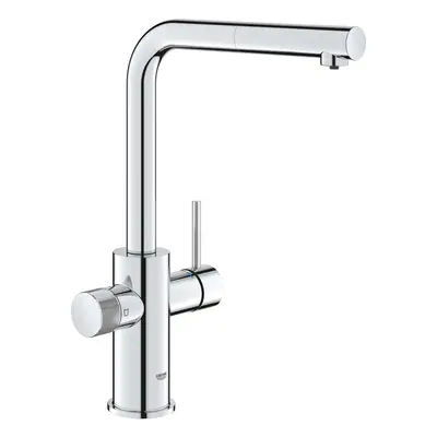 Grohe Blue Pure - Dřezová baterie Minta s filtrační funkcí a výsuvnou koncovkou, chrom 30601000