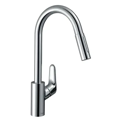 Hansgrohe Focus M41 - Dřezová baterie s výsuvnou sprškou, chrom 31815000