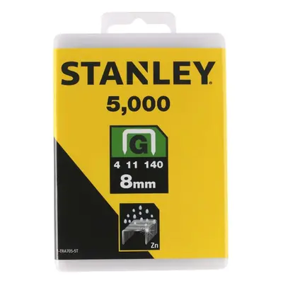 Stanley Příslušenství - Spony typu G, 8 mm, 5000 ks 1-TRA705-5T