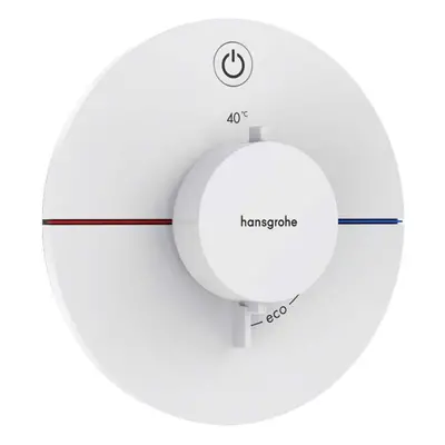 Hansgrohe ShowerSelect Comfort - Termostatická baterie pod omítku, matná bílá 15553700