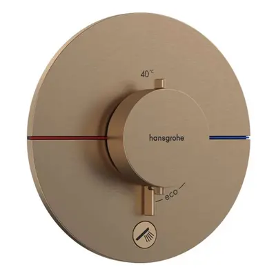 Hansgrohe ShowerSelect Comfort - Termostatická baterie pod omítku, kartáčovaný bronz 15562140