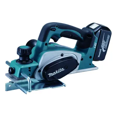 Makita Nářadí - 18V AKU hoblík 82 mm, 2x aku 5,0 Ah, nabíječka DKP180RTJ