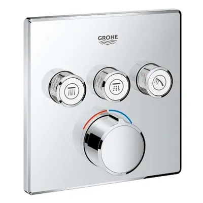 Grohe SmartControl - Baterie pod omítku, 3 výstupy, chrom 29149000