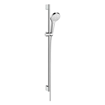 Hansgrohe Croma Select S - Sprchová souprava Multi EcoSmart 9 l/min 0,90m, bílá/chrom 26571400