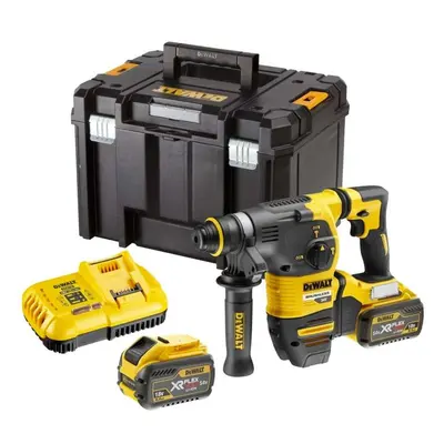 DeWALT Nářadí - 54V AKU kombinované kladivo SDS Plus, 2x aku 9,0 Ah FLEXVOLT, nabíječka DCH333X2