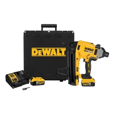 DeWALT Nářadí - 18V AKU hřebíkovačka 13-57 mm, 2x aku 5,0 Ah Li-Ion, nabíječka DCN890P2