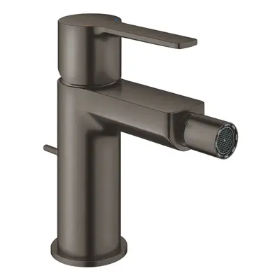 Grohe Lineare - Bidetová baterie s výpustí, kartáčovaný Hard Graphite 33848AL1