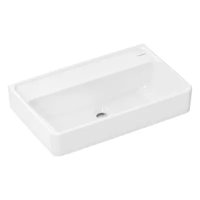 Hansgrohe Xanuia Q - Umyvadlo 60x37 cm, bez přepadu, bez otvoru pro baterii, SmartClean, bílá 61