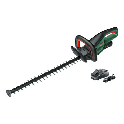 Bosch Zahradní technika - 18V AKU plotové nůžky 50 cm, 1x aku 2,5 Ah Li-Ion, nabíječka 0600849K0