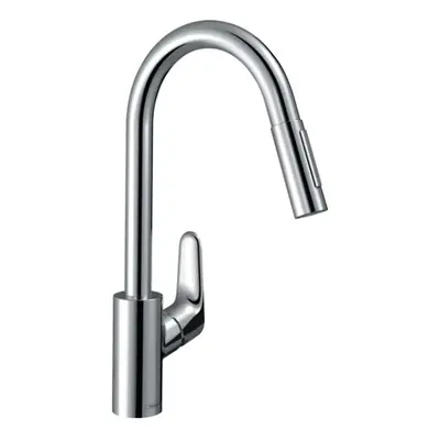 Hansgrohe Focus M41 - Dřezová baterie Focus s výsuvnou sprškou, sBox, EcoSmart, chrom 73895000