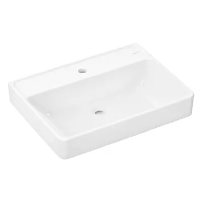 Hansgrohe Xanuia Q - Umyvadlo 65x48 cm, bez přepadu, otvor pro baterii, SmartClean, bílá 6115345