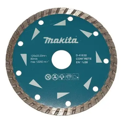 Makita Příslušenství - Diamantový řezný kotouč na beton 125x22,2 mm D-41632