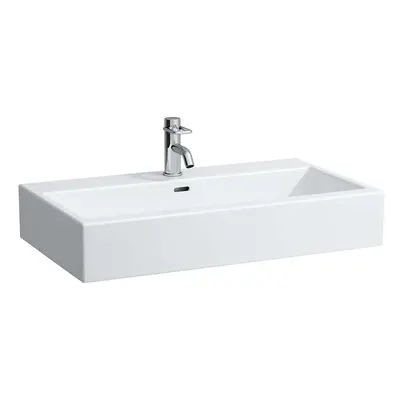 Laufen Living - Umyvadlo 80x46 cm, bez otvoru pro baterii, bílá H8174360001091