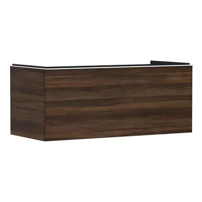 Hansgrohe Xelu Q - Umyvadlová skříňka, 50x118x55 cm, 1 zásuvka, tmavý ořech/matná bílá 54065700