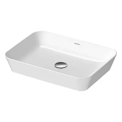 Duravit Cape Cod - Umyvadlová mísa 55x40 cm, DuraCeram, s WonderGliss, bílá 23475500001