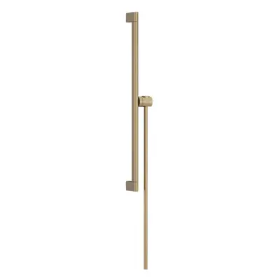 Hansgrohe Unica - Sprchová tyč 95 cm, se sprchovou hadicí, kartáčovaný bronz 24405140