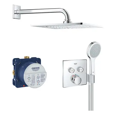 Grohe Grohtherm SmartControl - Sprchový set Perfect s podomítkovým termostatem, 2 proudy, chrom 