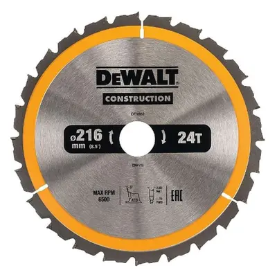 DeWALT Příslušenství - Pilový kotouč 216x30 mm, 24 zubů DT1952