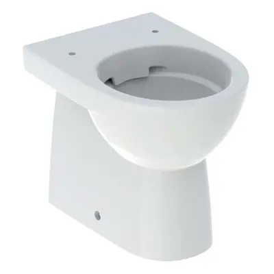 Geberit Selnova Compact - Stojící WC, zadní/spodní odpad, Rimfree, bílá 500.394.01.7