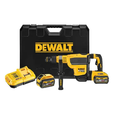 DeWALT Nářadí - 54V AKU kombinované kladivo SDS Max, 2x aku 9,0 Ah FLEXVOLT, nabíječka DCH614X2