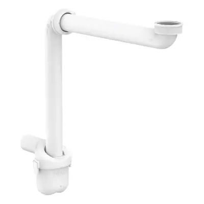 Hansgrohe Příslušenství - Umyvadlový sifon, úsporný, 32 mm, bílá 54235000