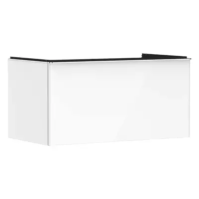 Hansgrohe Xelu Q - Umyvadlová skříňka, 50x98x55 cm, 1 zásuvka, lesklá bílá/chrom 54058000