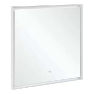 Villeroy & Boch Subway 3.0 - Zrcadlo v rámu s LED osvětlením, 80x75 cm, dotykový senzor A4638000