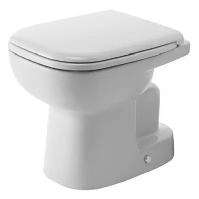 Duravit D-Code - Stojící WC, spodní odpad, s HygieneGlaze, alpská bílá 21100120002