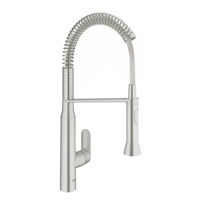 Grohe K7 - Dřezová baterie s flexibilním ramenem, supersteel 31379DC0