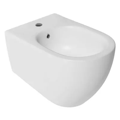 Sapho Infinity - Závěsný bidet, otvor pro baterii, matná bílá 10NF41001-2L