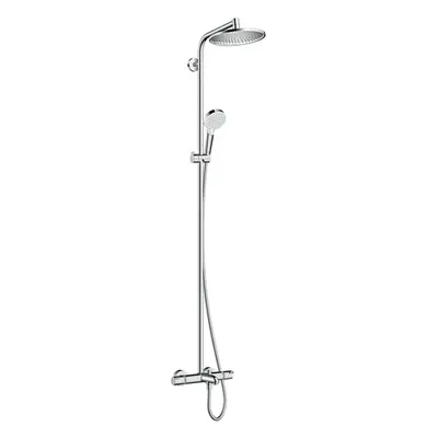 Hansgrohe Crometta - Termostatická vanová baterie Showerpipe S 240, chrom 27320000