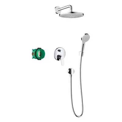 Hansgrohe Crometta - Sprchový set S 240, s baterií Focus pod omítku, 2 proudy, chrom 27958000