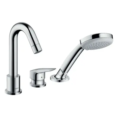 Hansgrohe Logis - Baterie na okraj vany, 3-otvorová instalace, chrom 71310000