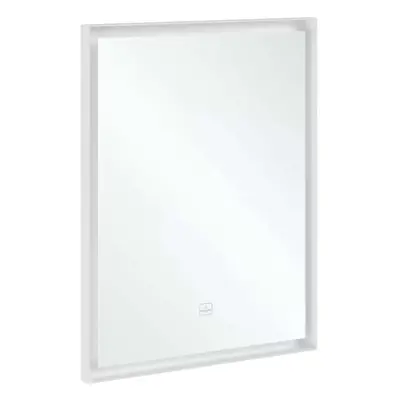 Villeroy & Boch Subway 3.0 - Zrcadlo v rámu s LED osvětlením, 60x75 cm, dotykový senzor A4636000