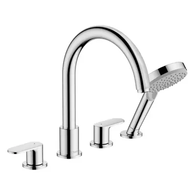 Hansgrohe Vernis Blend - Baterie na okraj vany, 4-otvorová instalace, chrom 71456000