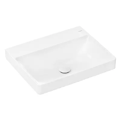 Hansgrohe Xelu Q - Umyvadlo 60x48 cm, bez přepadu, bez otvoru pro baterii, SmartClean, bílá 6101