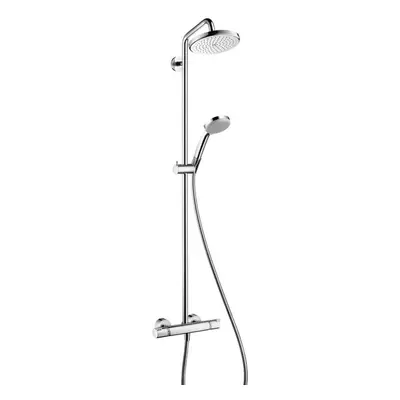 Hansgrohe Croma 220 - Sprchový set Showerpipe s termostatem, 22 cm, 4 proudy, chrom 27185000