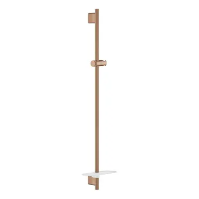 Grohe Rainshower SmartActive - Sprchová tyč s poličkou, 90 cm, kartáčovaný Warm Sunset 26603DL0