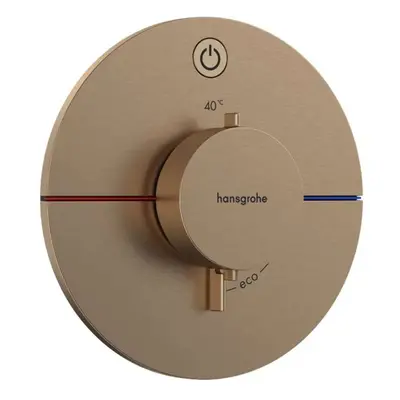 Hansgrohe ShowerSelect Comfort - Termostatická baterie pod omítku, kartáčovaný bronz 15553140