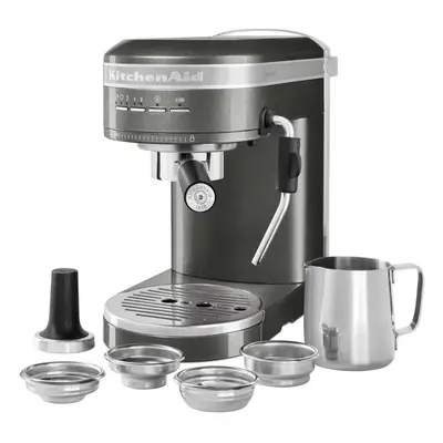 KitchenAid - Pákový kávovar Artisan, šedostříbrný 5KES6503EMS