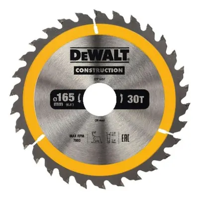 DeWALT Příslušenství - Pilový kotouč 165x30 mm, 30 zubů DT1937