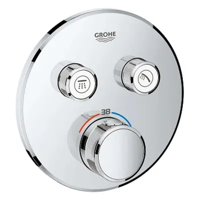 Grohe Grohtherm SmartControl - Termostatická sprchová baterie pod omítku, 2 ventily, chrom 29119