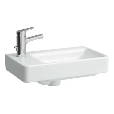 Laufen Pro S - Umývátko, 48x28 cm, 1 otvor pro baterii vlevo, bílá H8159550001041