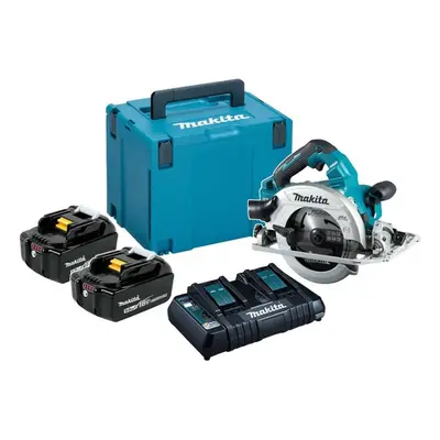 Makita Nářadí - 18V AKU okružní pila 190 mm, 2x aku 5,0 Ah LXT, nabíječka DHS783T2JU