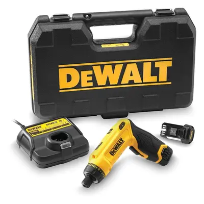 DeWALT Nářadí - 7,2V AKU šroubovák, 2x aku 1,0 Ah Li-Ion, nabíječka DCF680G2