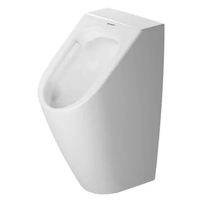 Duravit ME by Starck - Pisoár, zadní přívod vody, Rimless, bílá 2809300000