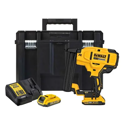 DeWALT Nářadí - 18V AKU sponkovačka 12-38 mm, 2x aku 2,0 Ah XR, nabíječka DCN681D2