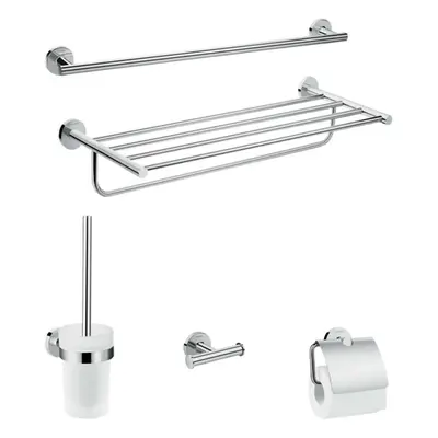 Hansgrohe Logis Universal - Sada doplňků do koupelny, chrom 41728000